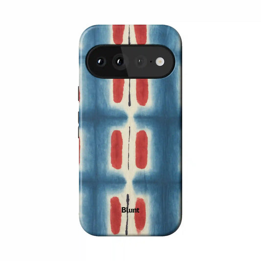 Indigo Blocks Pixel Case