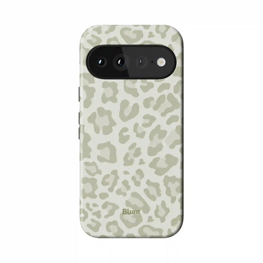 Sage Leopard Pixel Case