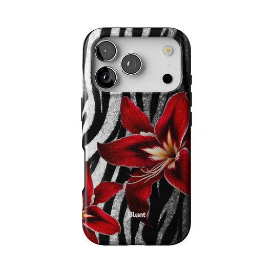 Zebra Rouge iPhone Case