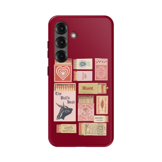 Red Crown Samsung Case