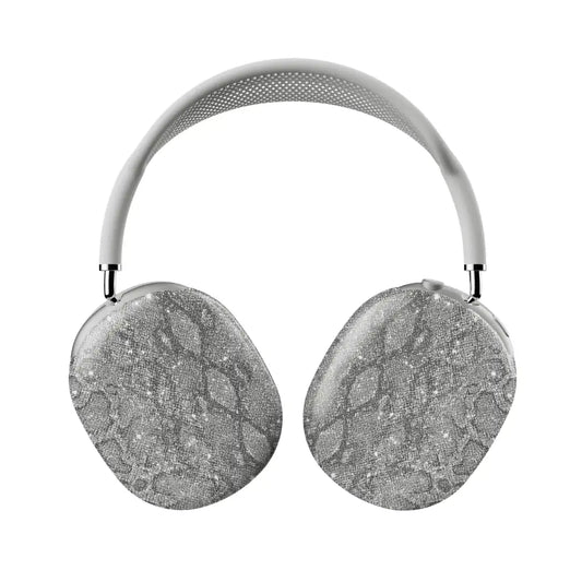 Silver Python AirPod Max Case