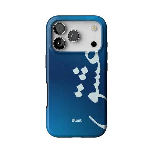 Blue Love iPhone Case