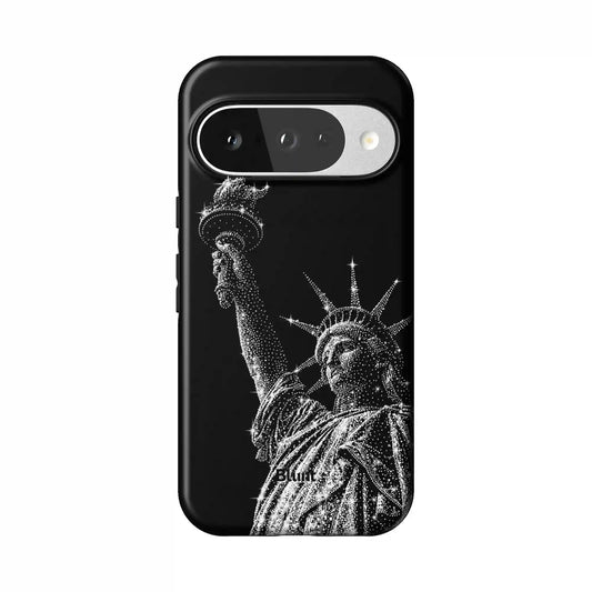 Glitterry Liberty Pixel Case