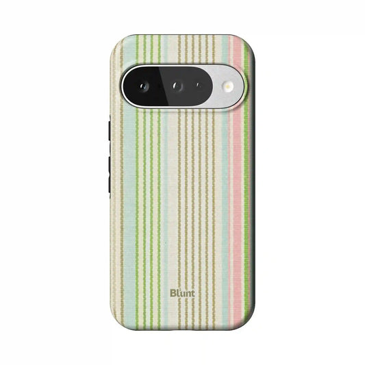 Lime Lines Pixel Case