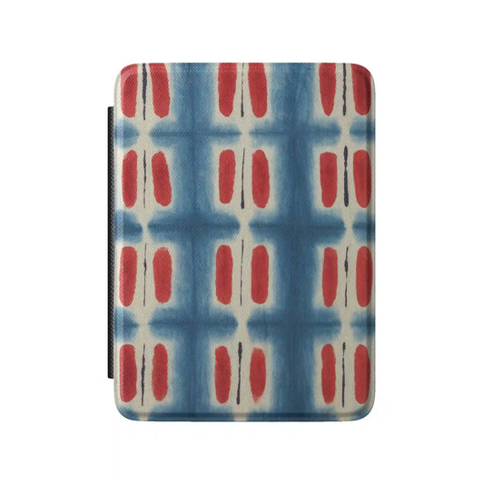 Indigo Blocks Kindle Case