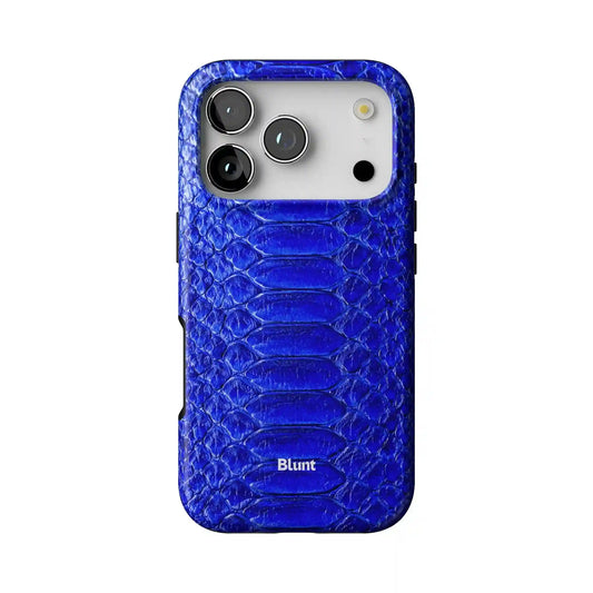 Cobalt Python iPhone Case
