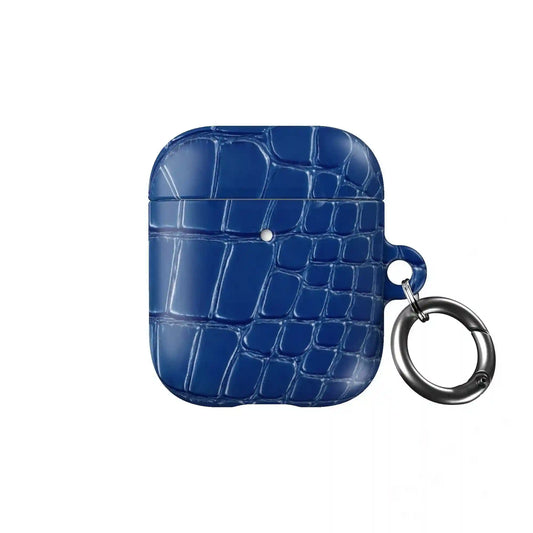 Blue Plush AirPod Case