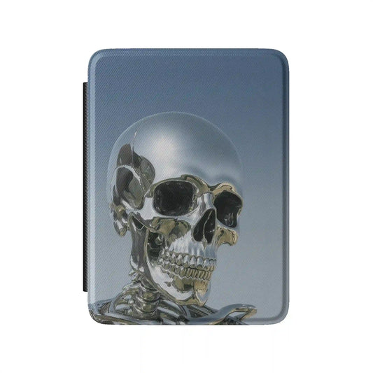 Chrome Skull Kindle Case