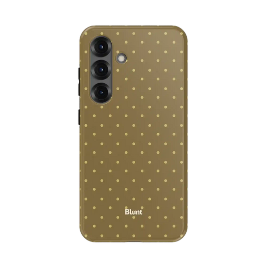 Olive Dot Samsung Case