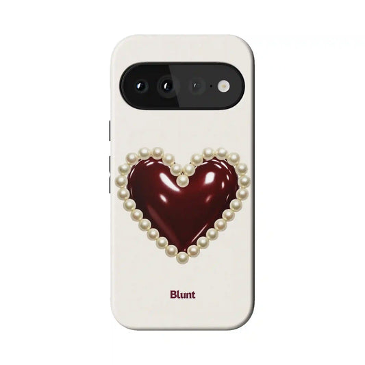 Maroon Muse Pixel Case